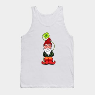 St patrick's Gnome Tank Top